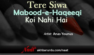 Tere Siwa Mabood-e-Haqeeqi Koi Nahi Hai | Anas Younus