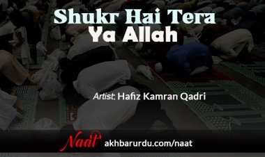 Shukr Hai Tera Ya Allah | Hafiz Kamran Qadri