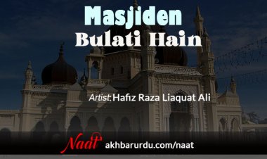 Masjiden Bulati Hain | Hafiz Raza Liaquat Ali