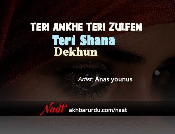 Teri Aankhen Teri Zulfen | Anas Younus
