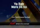 Ya Rab Mere Dil Ko | Mufti Kausar Roohani